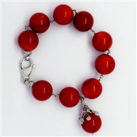 Armband Cavazzana Gioielli Dame in Koralle CAV02 - CAV02